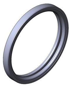 Shaft gasket AB 120-140x12 1.4301 f/OptiPress 780